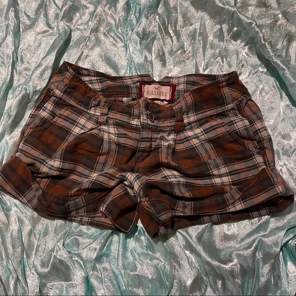 Hollister Plaid Vintage Shorts